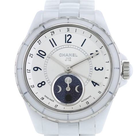 chanel moonphase j12 watch|Chanel j12 bezel.